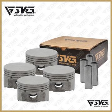 پیستون 0.25 پژو 206 تیپ 5 بدون رینگ SVG