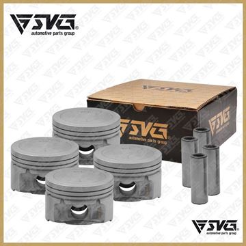پیستون 0.50 پژو 206 تیپ 5 بدون رینگ SVG