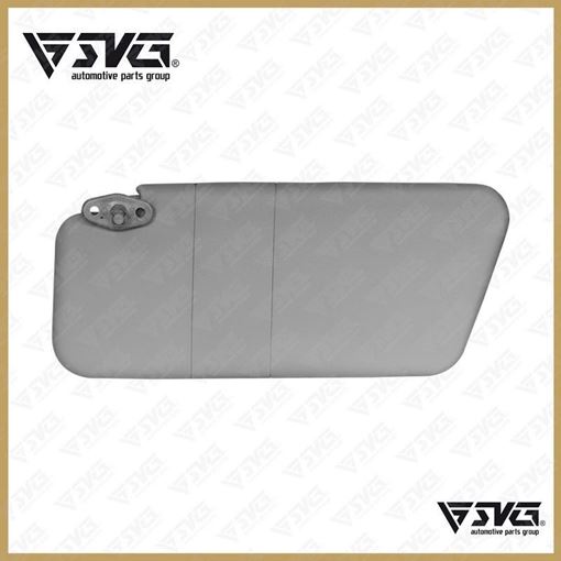 آفتابگیر پایه پلاستیکی طوسی یورو4چپx100پرایدSVG