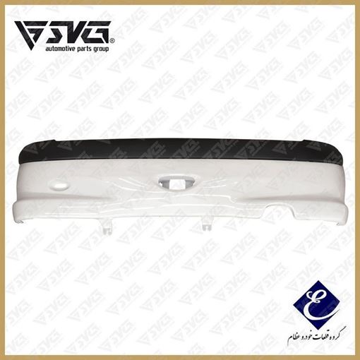 سپر عقب سفید پژو 206 عظام