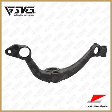 پایه اتاق چپ ( بازویی اکسل عقب - شتری ) پژو 206 طوس