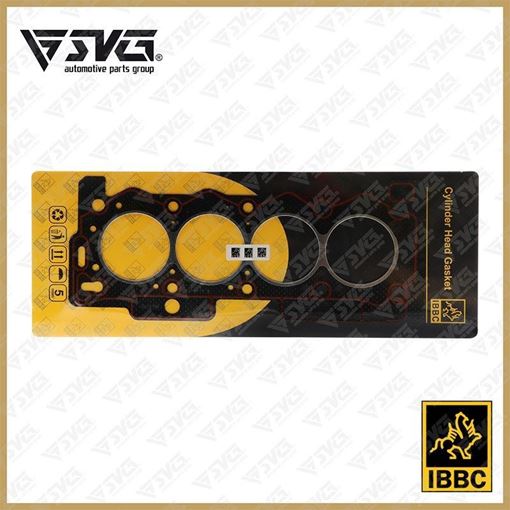 واشر سرسیلندر استاندارد تک سوراخ سیلیکون قرمز پژو 206 IBBC  TU3