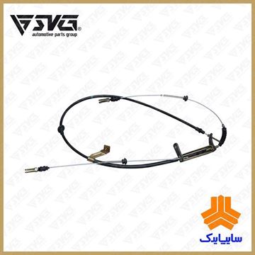 کابل ترمز دستی CNG پراید سایپا یدک 