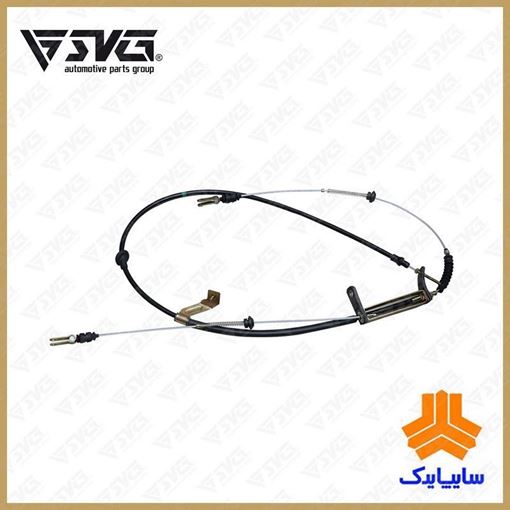 کابل ترمز دستی CNG پراید سایپا یدک 