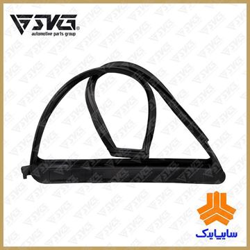نوار شیشه لچکی درب عقب چپ پراید سایپا یدک