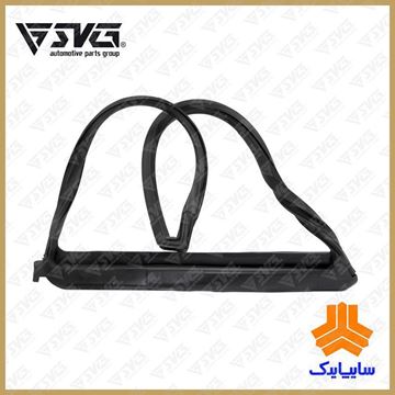 نوار شیشه لچکی درب عقب چپ پراید سایپا یدک