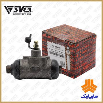 مجموعه سیلندر ترمز چرخ عقب ABS با قطر 20/64 میلیمتر پراید / تیبا / کوییک سایپا یدک