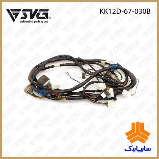 دسته سیم داشبورد آنتن بغل پراید سایپا یدک