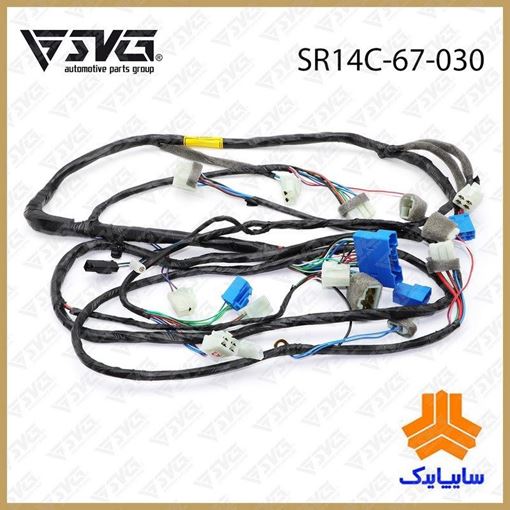 دسته سیم داشبورد CNG (تزیینات جدید) پراید سایپا یدک