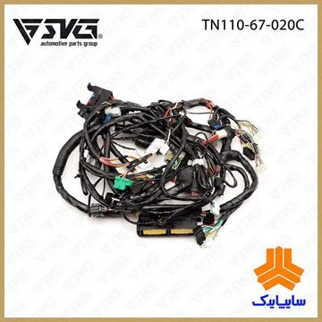 دسته سیم کامل جلو پراید مدل زیمنس سایپا یدک