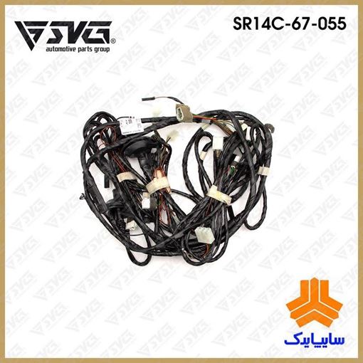 دسته سیم کامل عقب CNG (تزیینات جدید) پراید سایپا یدک