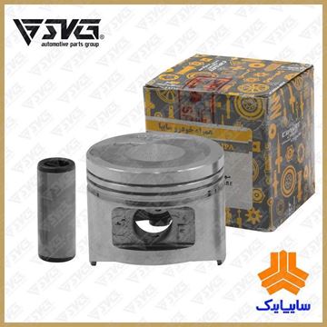 مجموعه پیستون و گژن پین 1 و 2 گرید 0 پایه گاز سوز پراید سایپا یدک
