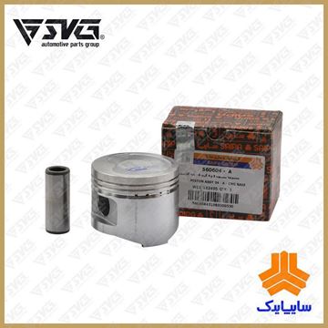 مجموعه پیستون 3 و 4 گرید A استاندارد STD پایه گازسوز پراید سایپا یدک