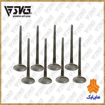 ست سوپاپ دود و بنزین پراید یورو 2 کره ای با لیبل سایپا یدک