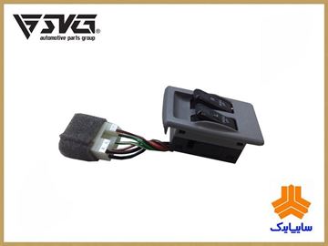 سوییچ شیشه بالابر چپ پراید سایپا یدک