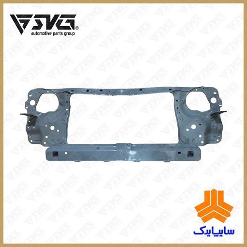 سینی قاب رادیاتور پراید X111  X132 سایپا یدک (جا چراغی کامل)