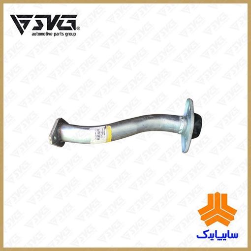  لوله اگزوز گلویی پراید سایپا یدک