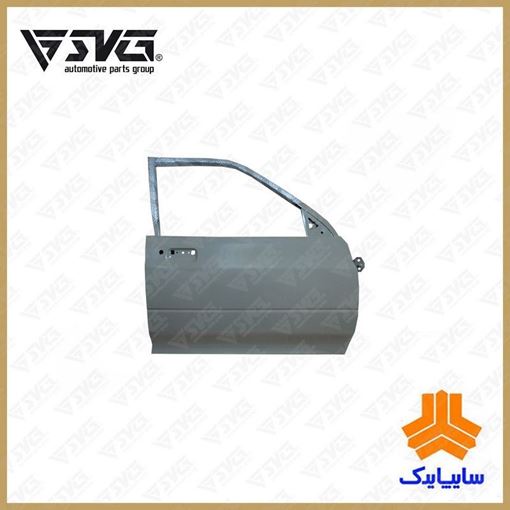 مجموعه درب جلو راست پراید X131 & X132 سایپا یدک 