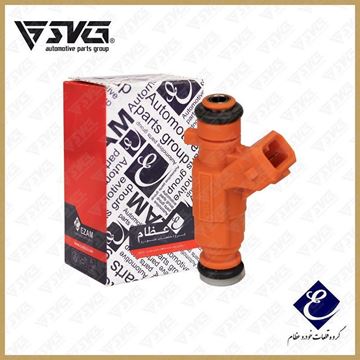 انژکتور بنزین EF7 نارنجی سمند موتور ملی (چهارسوراخ) سازه پویش