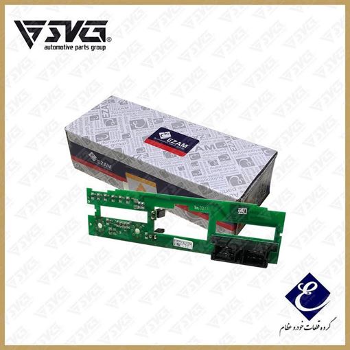 برد الکترونیکی (کنترل پنل تهویه مطبوع)پژو 405 HVC (90تا 94) عظام