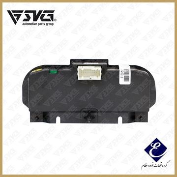 ساعت (نمایشگر) دیجیتال  صفحه جدید MFD 10 با نشانگر درب پژو 206 عظام