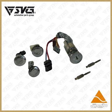 مجموعه قفل سوییچی پژو 405 و پارس استایل بدون ریموت سازه پویش عظام