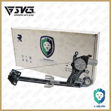 مجموعه شیشه بالا بر عقب چپ پژو 206 مادپارت