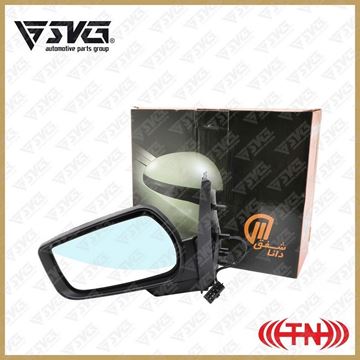 آینه جانبی برقی چپ پارس سال P9 شفق دانا با نشانگر LED — کد محصول 0101043501