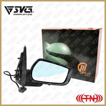 آینه جانبی برقی راست پارس سال P9 شفق دانا با نشانگر LED — کد محصول 0101044501 (MI 100110) (