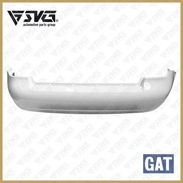 سپر عقب سفید تیبا GAT – خرید تکی، نصب آسان و تحویل سریع